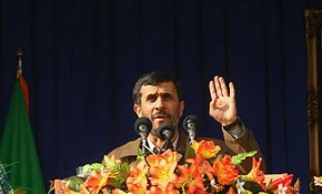 تاسف احمدی ‌نژاد از حضور اعراب در آناپولیس