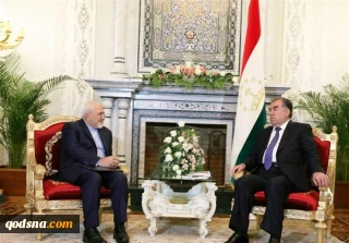 دیدار ظریف با رئیس جمهور تاجیکستان
