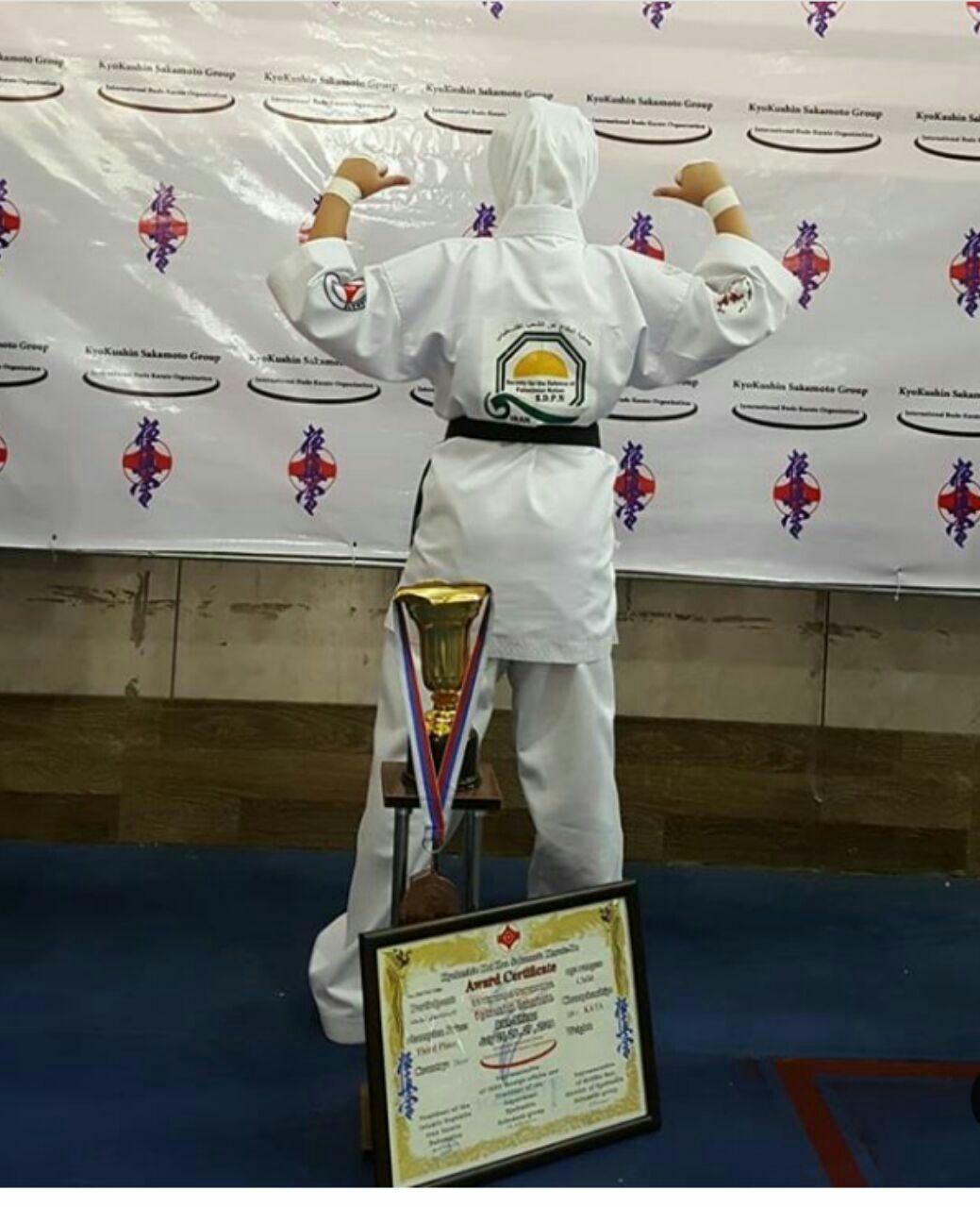 در رقابتهای بین المللی ۲۰۱۸کیوکوشین کاراته ساکاموتو فدراسیون کاراته در بخش بانوان: شاخه ورزشی جمعیت دفاع از ملت فلسطین مقام دوم را کسب کرد 10