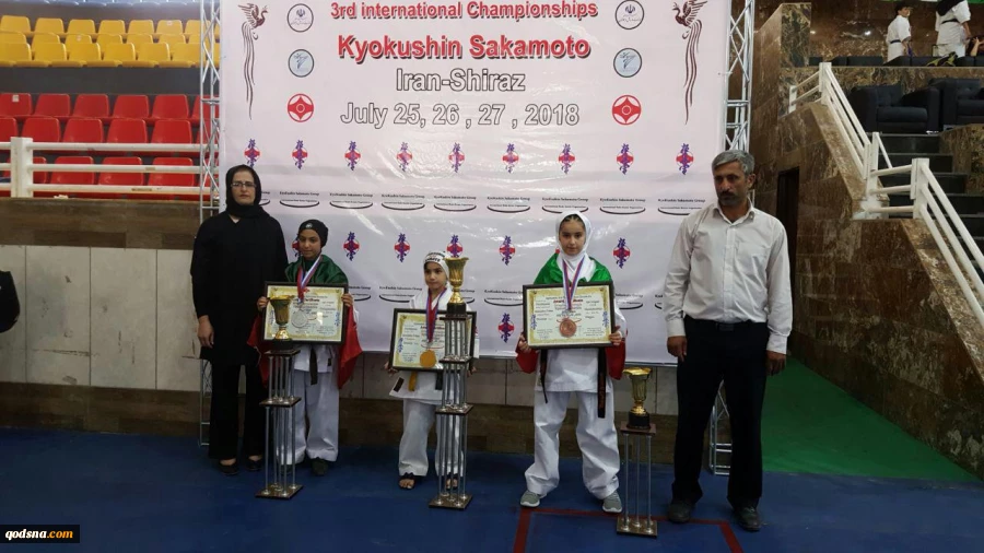 در رقابتهای بین المللی ۲۰۱۸کیوکوشین کاراته ساکاموتو فدراسیون کاراته در بخش بانوان: شاخه ورزشی جمعیت دفاع از ملت فلسطین مقام دوم را کسب کرد 14