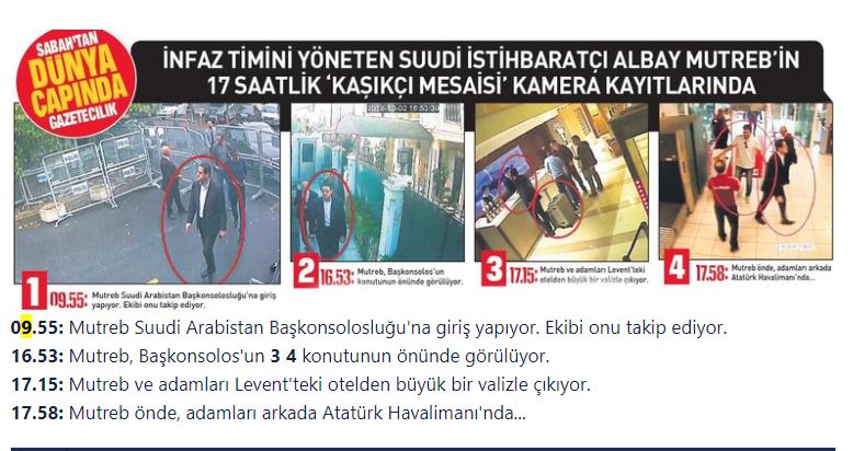 روزنامه دیلی صاباح ترکیه منتشر کرد:تصویر طراح عملیات قتل جمال خاشقجی در کنسولگری عربستان+ تصاویر 3