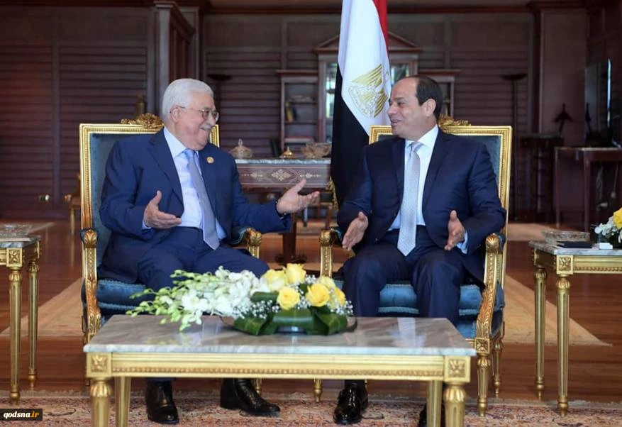 به همراه تصاویرابومازن با عبدالفتاح السیسی در شرم الشیخ دیدار و گفتگو کرد 2