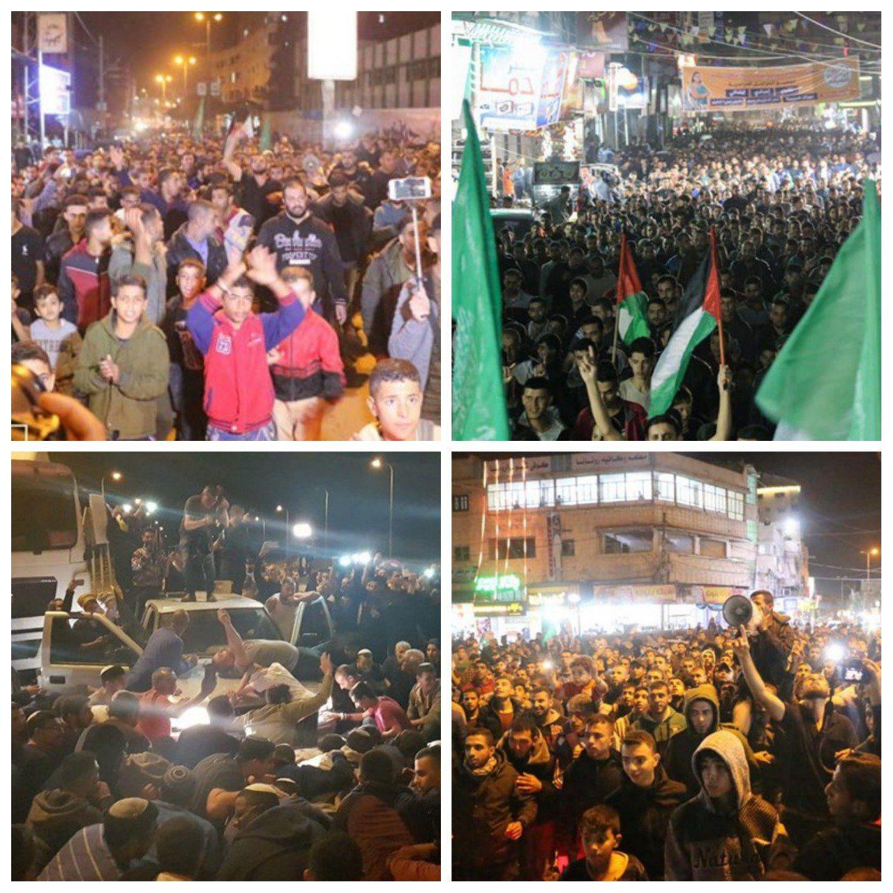 جشن در غزه، خشم در سدیروت+عکس 2