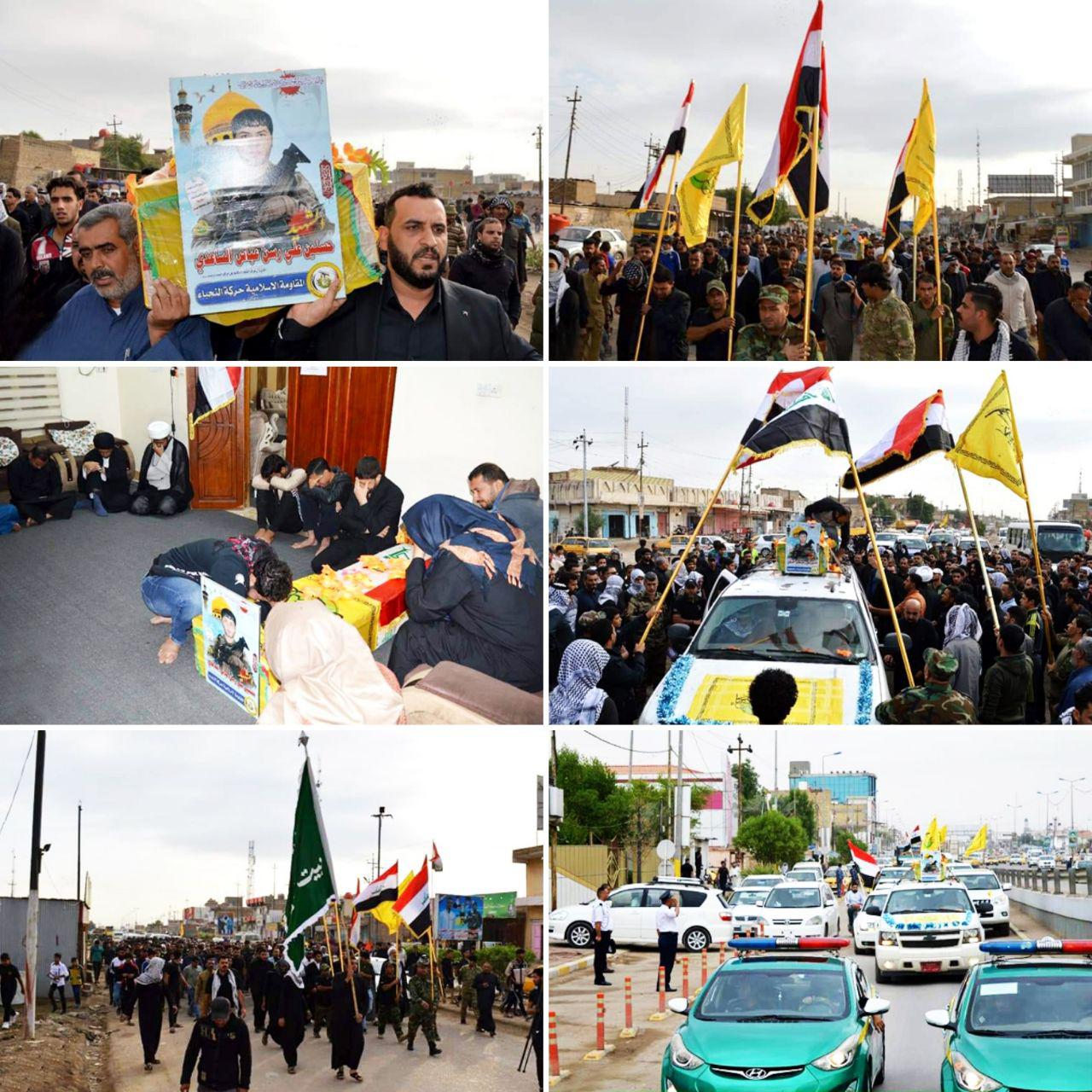 با حضور گسترده مردم عراق در مراسم تشییع برگزار شد؛بازگشت پیکر رزمنده مدافع حرم پس از سه سال به وطن+تصاویر 2