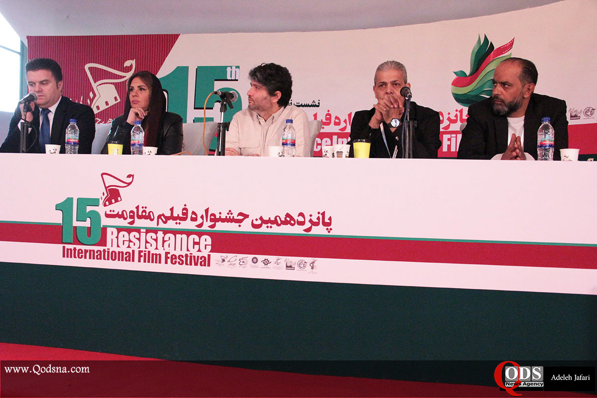 «ما نه برای فیلم هایمان بلکه با دردهایمان به ایران آمده ایم»؛گزارش قدسنا از «سینمای سوریه، سینمای مقاومت» در حاشیه جشنواره فیلم مقاومت 2