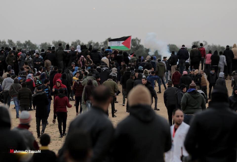 شهادت یک فلسطینی در چهلمین راهپیمایی بازگشت در مرزهای غزه+ تصاویر 3