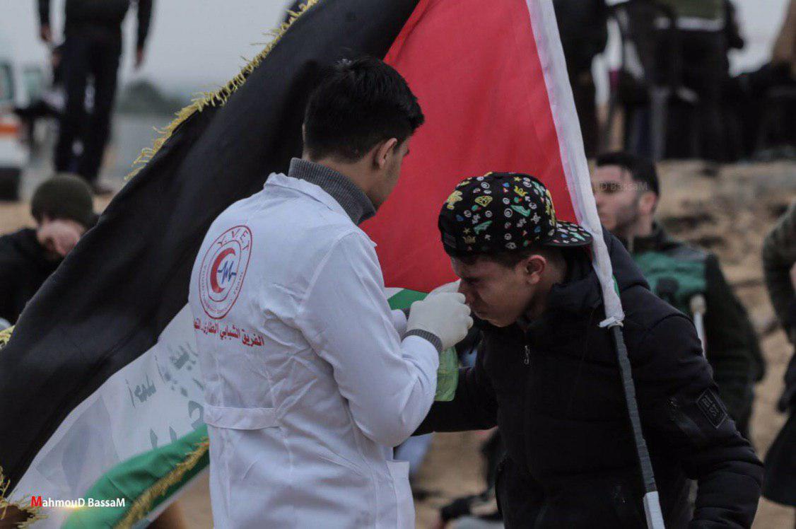 شهادت یک فلسطینی در چهلمین راهپیمایی بازگشت در مرزهای غزه+ تصاویر 4