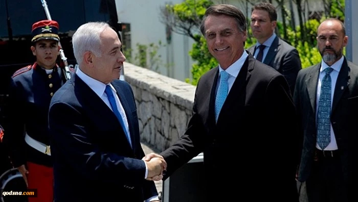 نگرانی ژائیر بولسونارو از پیامدهای اقدام درباره مساله فلسطین؛

استقبال رئیس جمهور جدید برزیل از نتانیاهو سخنی از انتقال سفارت مطرح نشد  3