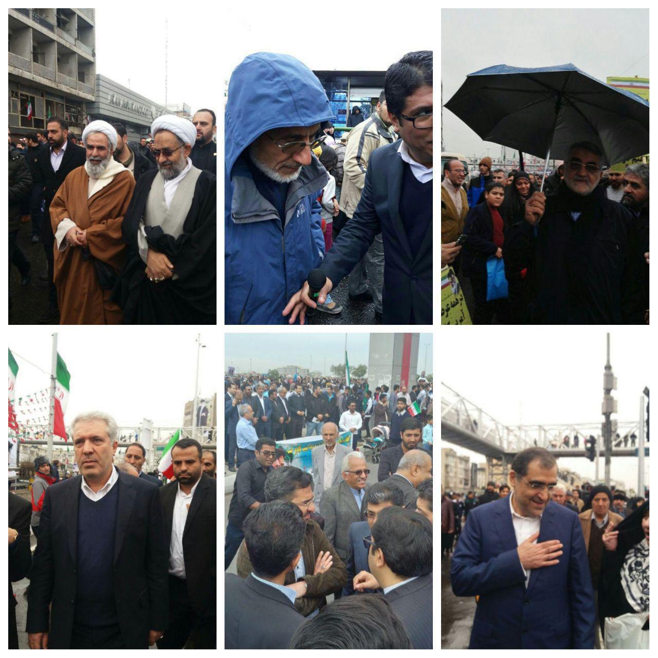 حضور مسئولان در راهپیمایی باشکوه 22 بهمن به روایت تصاویر 14