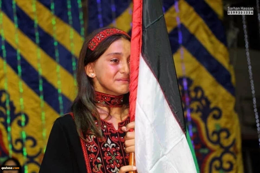 قدسنا گزارش می‎دهد؛اشک های خبرساز دختر شهید فلسطینی در فضای مجازی پرچم فلسطین در اهتزاز باقی ماند+تصاویر 5
