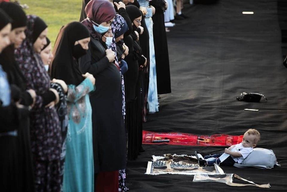 منابع فلسطینی گزارش دادند:برگزاری نماز عید قربان با حضور با شکوه فلسطینی ها در مسجدالاقصی و دیگر شهرها+تصاویر 5