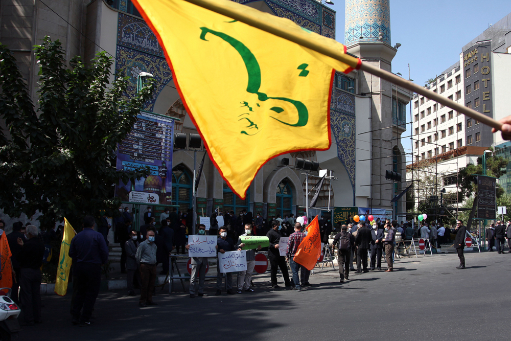 ظهر امروز برگزار شد؛تجمع اعتراضی مردم تهران در محکومیت عادی سازی روابط حکام عرب با رژیم اشغالگر قدس 2