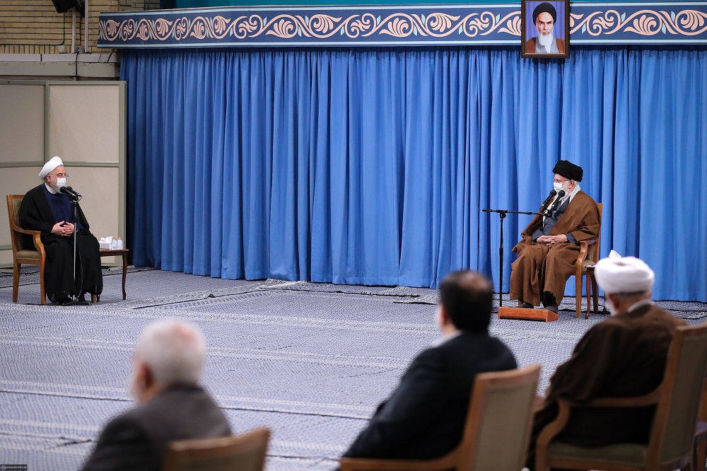 از ساعتی پیش در حال برگزاری است؛جلسه ستاد ملی مقابله با کرونا در حضور رهبر معظم انقلاب اسلامی در حسینیه امام خمینی(ره) +تصاویر 2