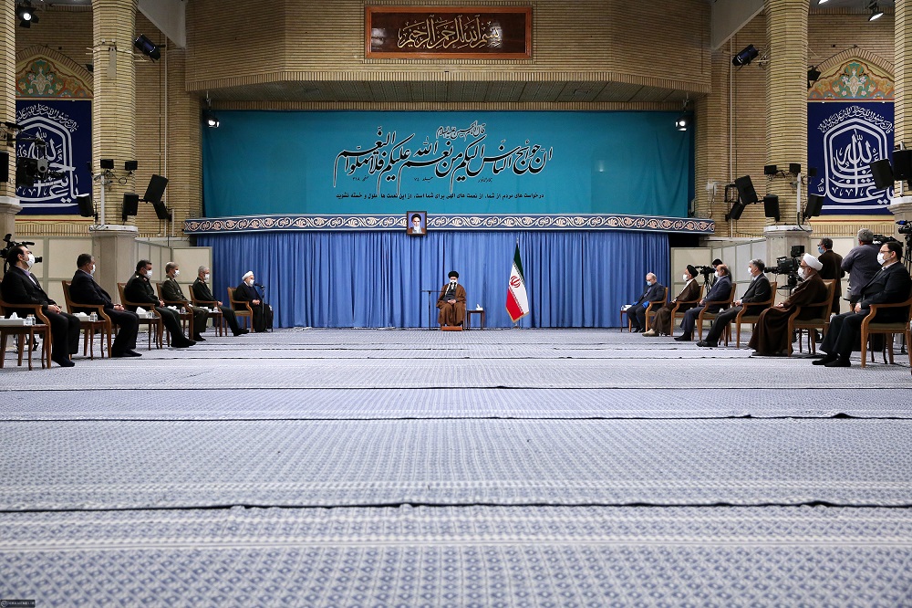 از ساعتی پیش در حال برگزاری است؛جلسه ستاد ملی مقابله با کرونا در حضور رهبر معظم انقلاب اسلامی در حسینیه امام خمینی(ره) +تصاویر 4