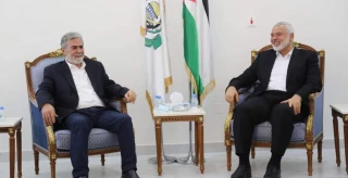 Hamas chief receives secy gen. of Palestinian Islamic Jihad in Doha