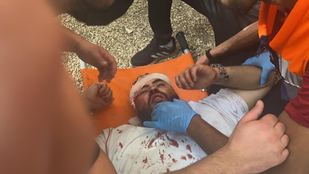 قبله اول مسلمانان به میدان جنگ تبدیل شد؛درگیری شدید در مسجدالاقصی در پی یورش نظامیان صهیونیست به فلسطینی‎‌ها (فیلم و تصاویر) 2