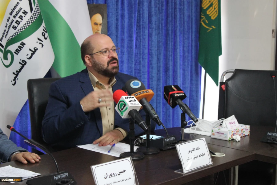 در نشست جمعیت دفاع از ملت فلسطین عنوان شد؛خالد قدومی: مقاومت فلسطین در معادله‎‌ای جدید عملیات نظامی خود را در تکمیل خیزش‌ها و خواست مردمی تعریف کرده است 2