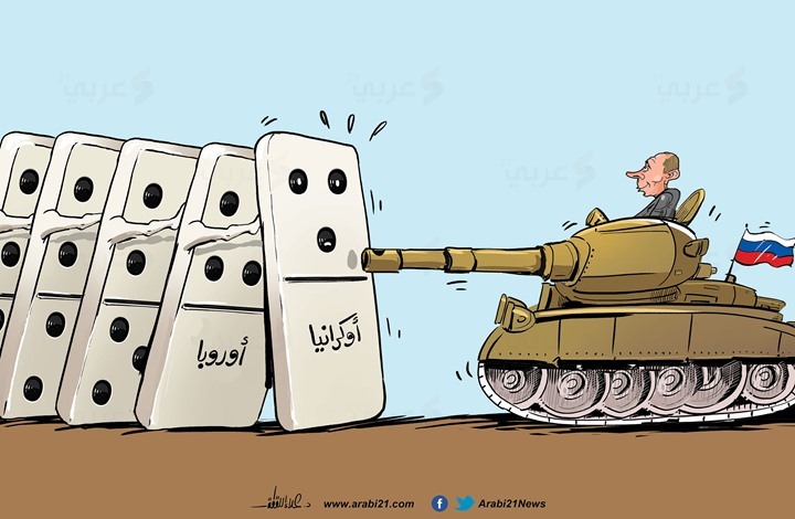 کاریکاتور روزاز مترسک ناتو  در اوکراین تا وضعیت بغرنج اروپا! 2