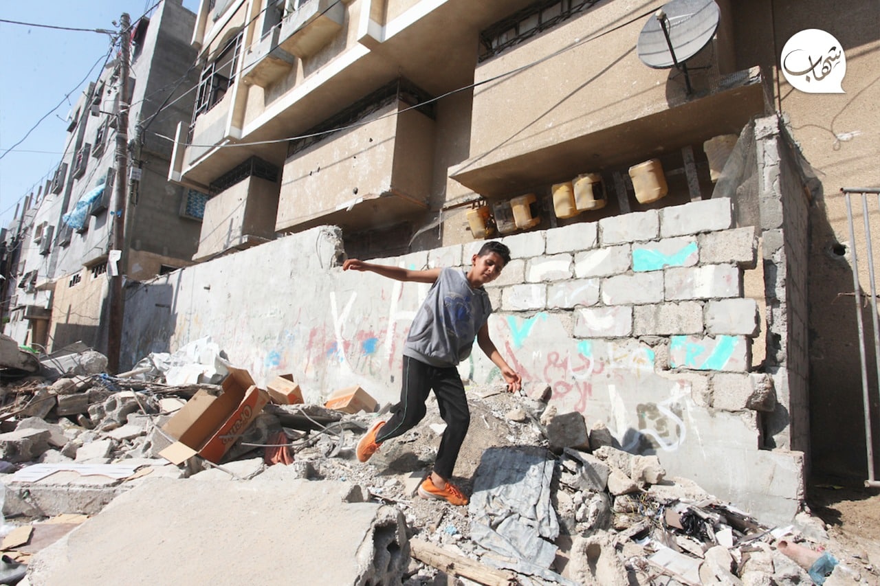تخریب کاخ آرزوهای کودکان فلسطینی؛نمایی کوچک از ویرانی های تجاوز سه رژیم صهیونیستی+ تصاویر 5