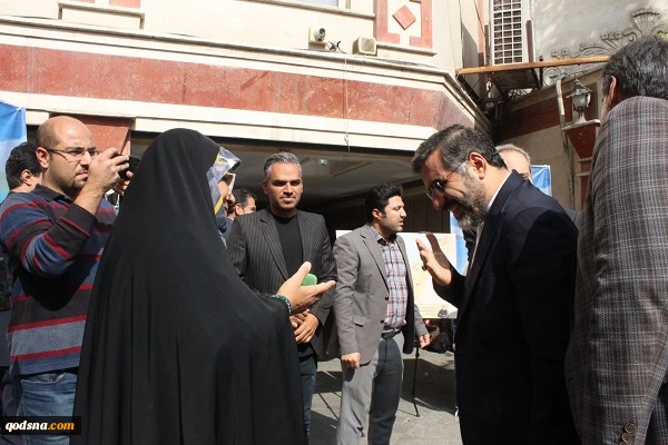 گزارش تصویری از مراسم یادواره شهدای خبرنگار فلسطینی در جنگ غزه (منادیان الاقصی)  2