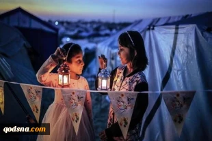 استقبال آوارگان فلسطینی از ماه رمضان + عکس 2
