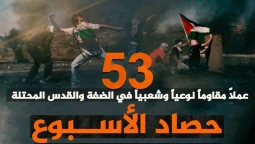 گزارش مرکز پژوهشی آماری معطی از آخرین تحولات کرانه باختری؛ 53 عملیات مقاومتی در یک هفته اخیر/ ثبت میانگین 8 عملیات در هر روز+ نمودار
