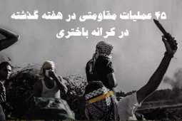 گزارش مرکز پژوهشی آماری معطی از آخرین تحولات کرانه باختری؛ 45 عملیات مقاومتی در یک هفته اخیر/ ثبت میانگین 7 عملیات در هر روز+ نمودار
