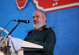 سردار فدوی: ایستادگی تا نابودی دشمن ادامه دارد | با موشک‌های اقتدارآفرین مواضع آمریکا و اسرائیل نابود شد