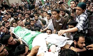 شهادت 9فلسطینی در حمله تانک های اسرائیلی