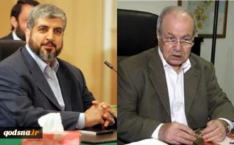 رایزنی خالد مشعل و فاروق قدومی در دمشق