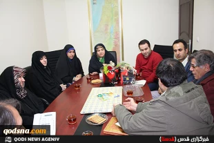 بازدید شاعران پریسکه سرا از خبرگزاری قدس