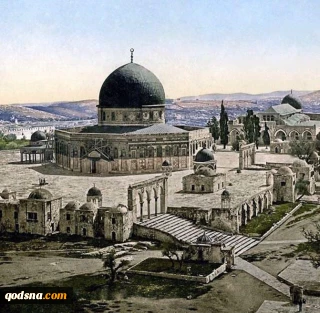 مسجدالاقصی در سال 1880