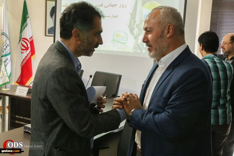بالصور.. مؤتمر صحفی حول یوم القدس العالمی وتأثر التطورات الإقلیمیة علی القضیة الفلسطینیة 13