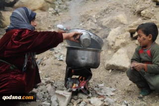 مصادره غذای آوارگان فلسطینی در یرموک