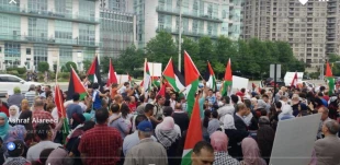 همراه با تصاویر/

 تظاهرات گسترده در کانادا در حمایت از مسجد الاقصی 4