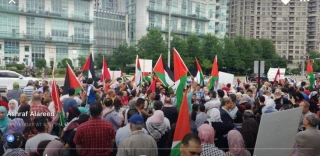 همراه با تصاویر/

 تظاهرات گسترده در کانادا در حمایت از مسجد الاقصی