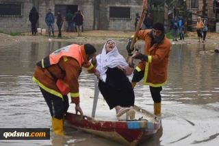Gazans Struggle to Cope with Heavy Rains as Threat of War Escalates