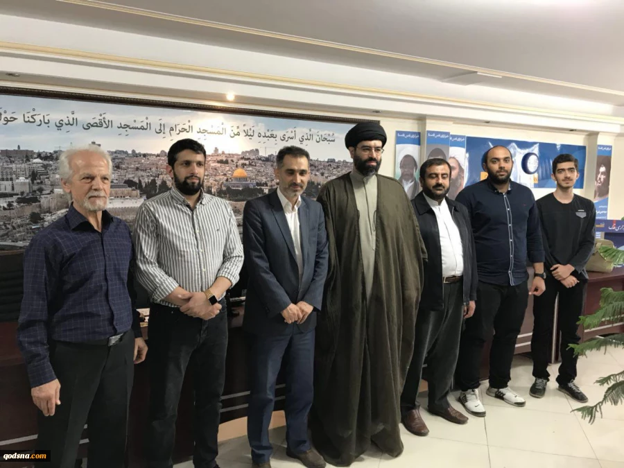 Ahlulbayt News Agency Top officials visit Qods News headquarters 11