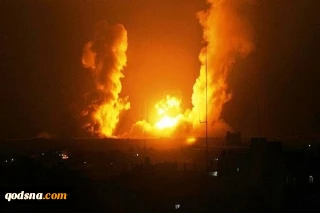 حمله شدید جنگنده های اسرائیل به نوار غزه