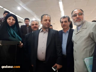 دیدار دبیر دفتر جمعیت دفاع از ملت فلسطین استان خوزستان با مدیران آموزش و پرورش استان
