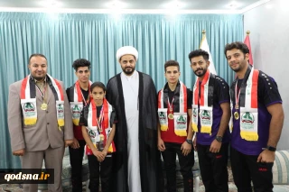 تقدیر از ورزشکاران عراقی که حاضر به مبارزه با رژیم صهیونیستی نشدند