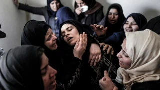 Funeral held for Palestinian teenage boy killed by Israeli forces in Gaza Strip