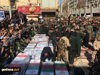 Funeral held for victims of Ahvaz terrorist attack