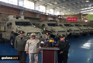 با حضور وزیر دفاع؛

خودرو زرهی ضد مین و ضد کمین «طوفان» رونمایی شد