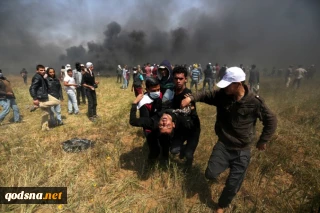 منابع خبر فلسطینی خبر دادند؛

مشارکت گسترده در چهلمین راهپیمایی بازگشت در مرزهای غزه / فلسطینی‌ها: از حق زندگی با عزت خود نمی‌گذریم/ شهادت یک فلسطینی و زخمی شدن چندین نفر دیگر/ راهپیمایی جمعه آینده «مبارزه با عادی سازی روابط» نام گرفت