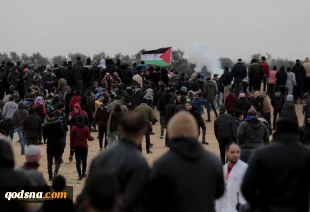 شهادت یک فلسطینی در چهلمین راهپیمایی بازگشت در مرزهای غزه+ تصاویر 3