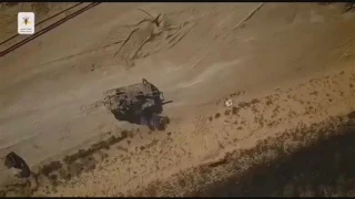Video shows Islamic Jihad drones hitting Israeli tanks for first time