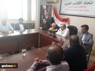 در نشست خبری جاین جایزه در دمشق عنوان شد

رئیس اتحادیه نویسندگان عرب: تاسیس جایزه جهانی فلسطین در شرایط زمانی و مکانی خوبی انجام شد