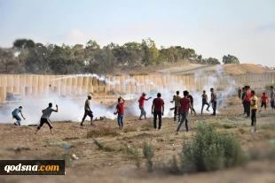 راهپیمایی ضد اشغالگری فلسطینیان در هفتاد و یکمین جمعه بازگشت+ تصاویر 3