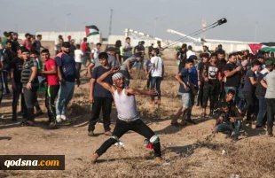 راهپیمایی ضد اشغالگری فلسطینیان در هفتاد و یکمین جمعه بازگشت+ تصاویر 6